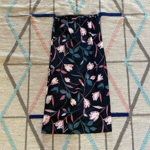 vintage 90s floral maxi skirt